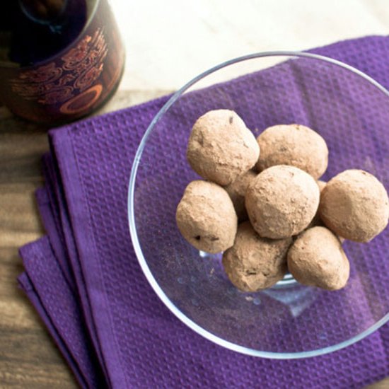 Chili Chocolate Stout Truffles