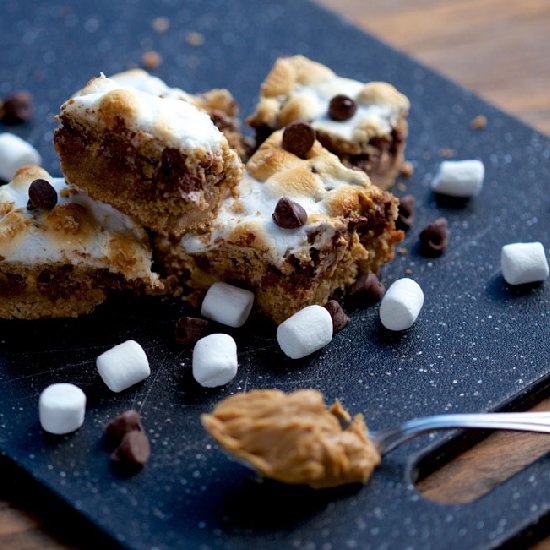 Peanut Butter S’mores Bars