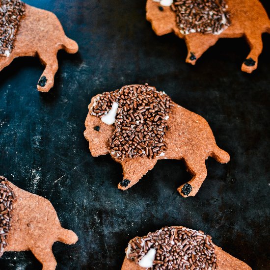 Bison Cookies