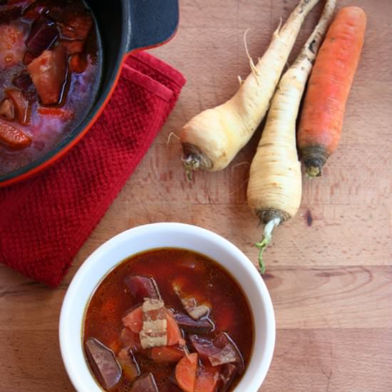 Smoky Root Soup