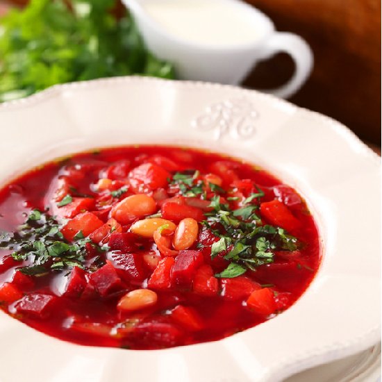 Ukrainian Borsch – Beetroot Soup