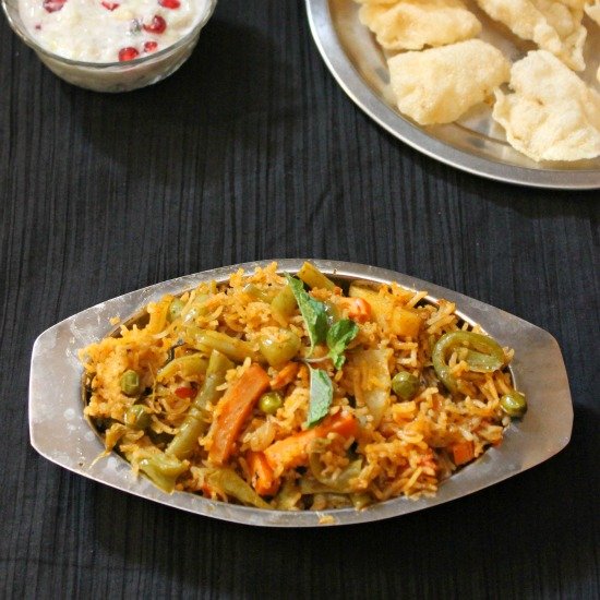 Vegetable Briyani