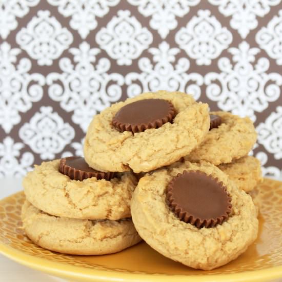 Peanut Butter Surprise Cookies