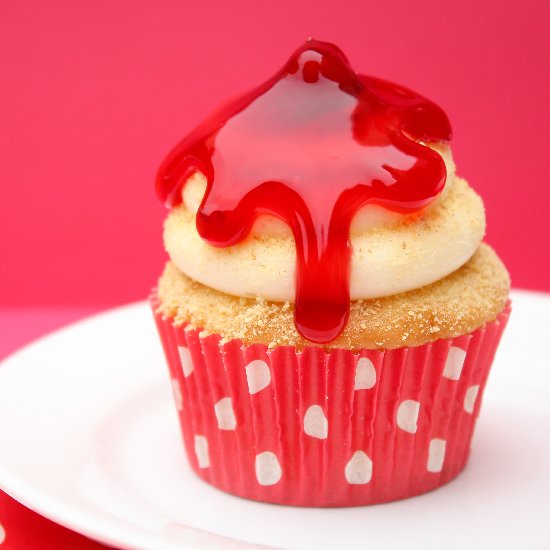 Cherry Cheesecake Cupcakes