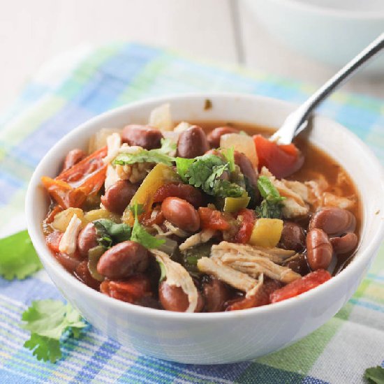 Crock Pot Chicken Chili