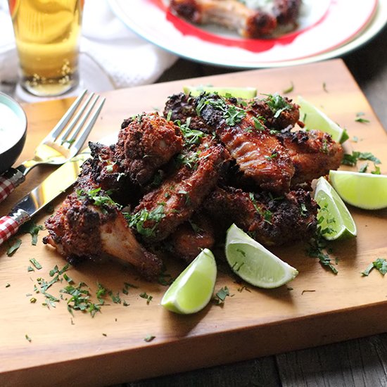 Beer Brined Chicken Wings