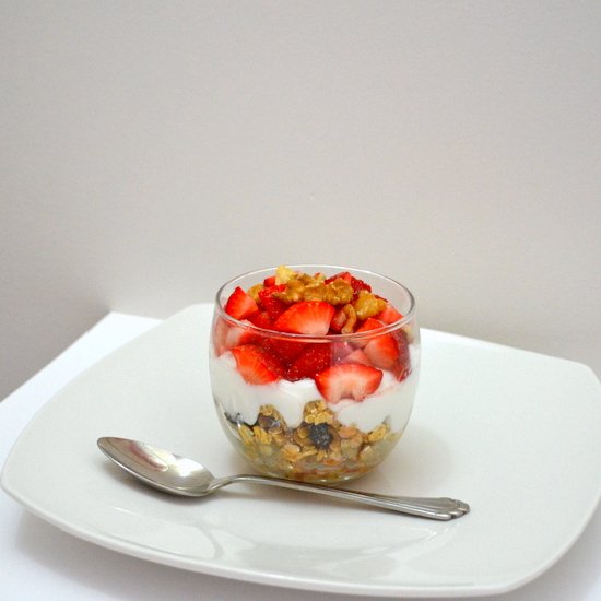 Maple Walnut Muesli with Berries