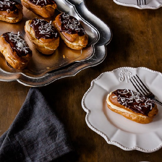 Lamington Eclairs