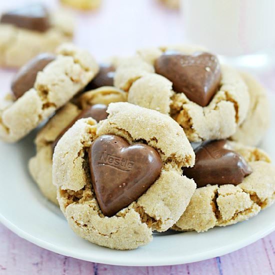 Peanut Butterfinger Blossoms