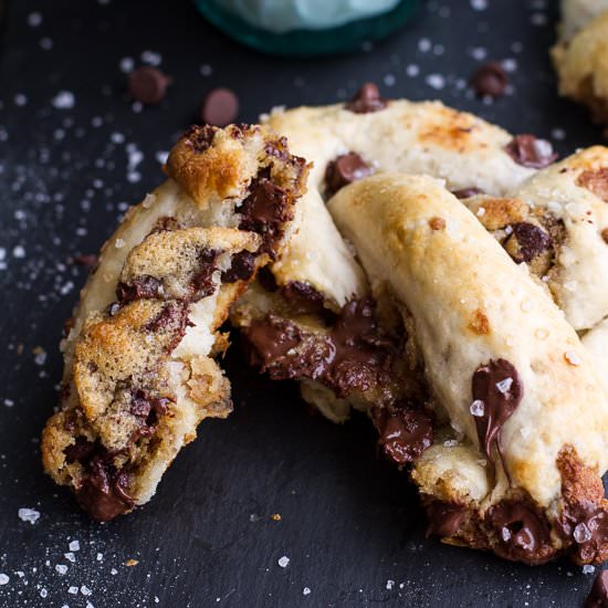 Chocolate Chip Cookie Pretzels