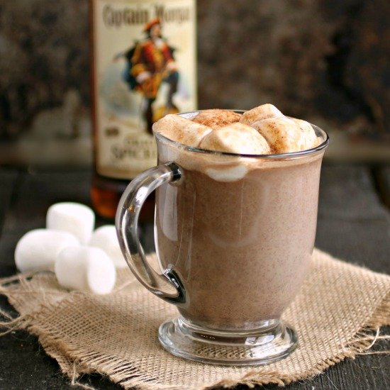 Sweet, Spiked & Spicy Hot Chocolate