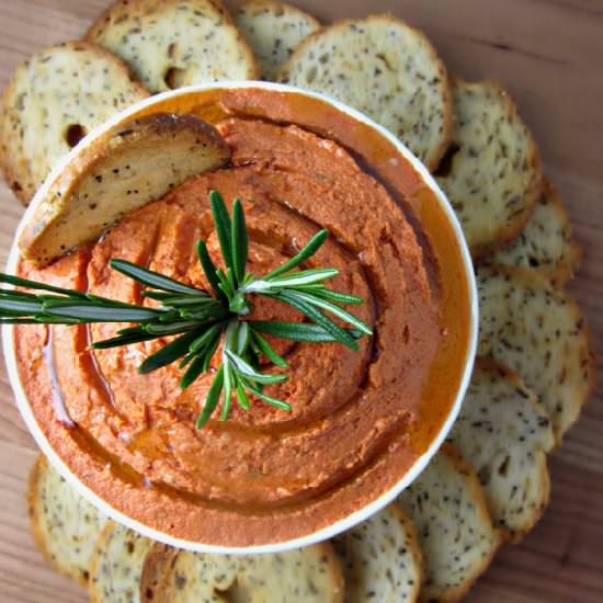 Sun-Dried Tomato Goat Cheese Dip