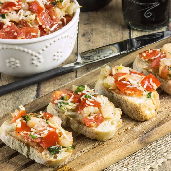 Shrimp Bruschetta