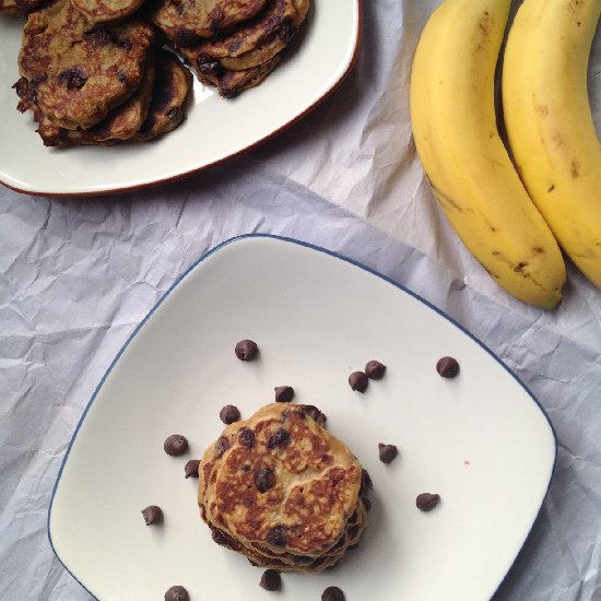 Grain Free Banana Pancakes