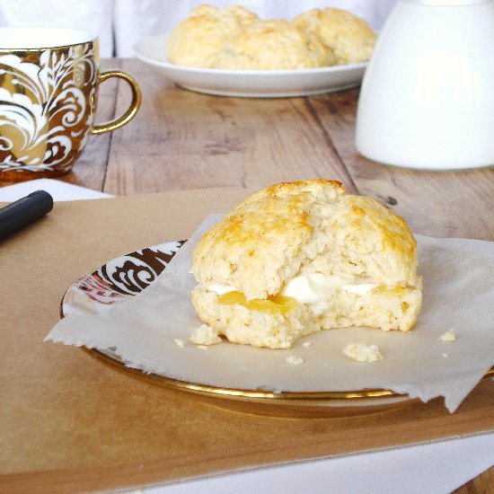 Coconut Lime Scones