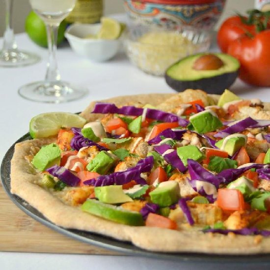 Tequila Lime Chicken Pizza