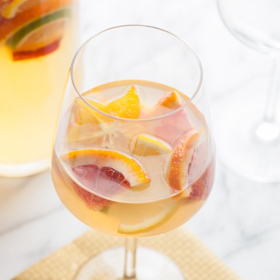 Blood Orange White Sangria