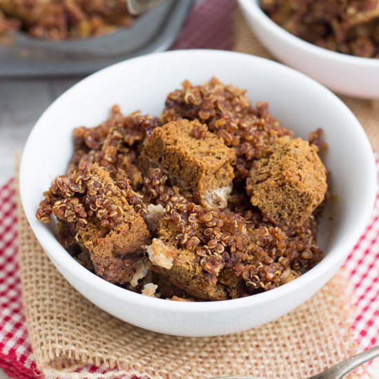 Pumpkin Bread Pudding