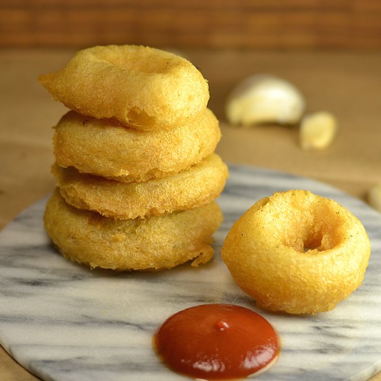 Beer-Battered Onion Rings