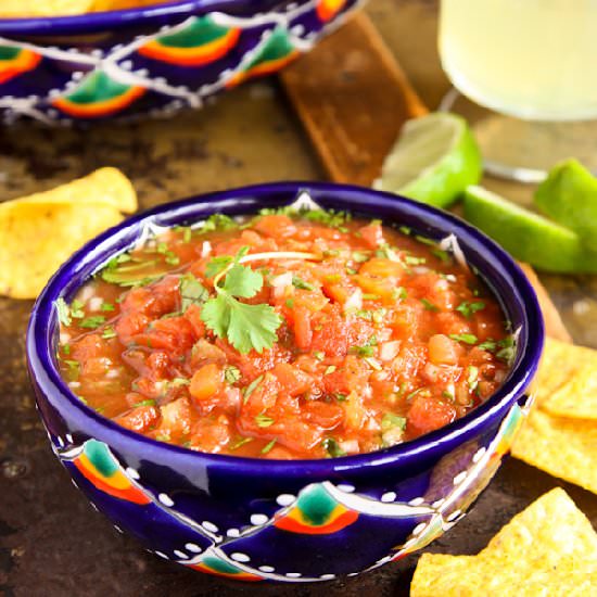 Warm Mexico Salsa