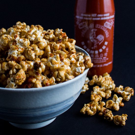 Sriracha Caramel Corn