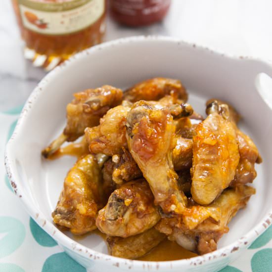 Sweet & Spicy Chicken Wings