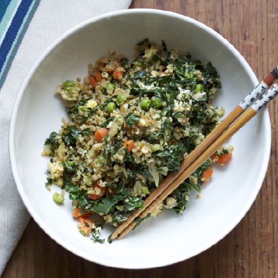 Vegetable Fried Quinoa