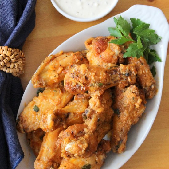 Garlic Parmesan Chicken Wings