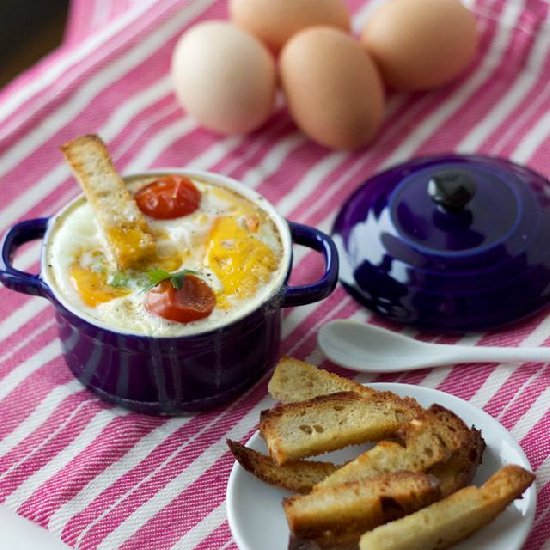 Eggs en Cocotte