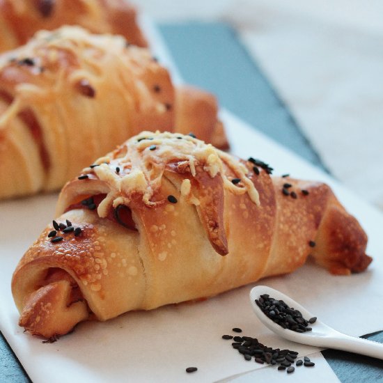 Ham-Cheese Croissants