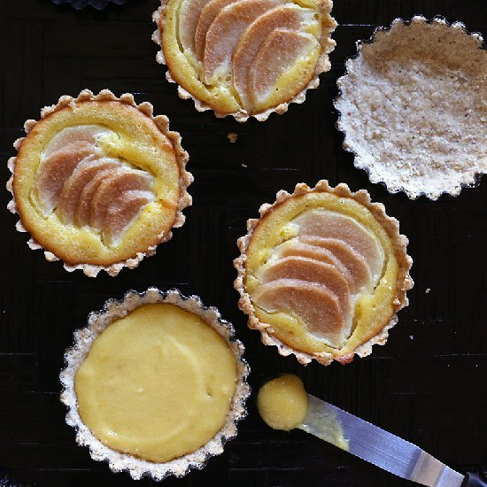 Pear & Frangipane Tartlets