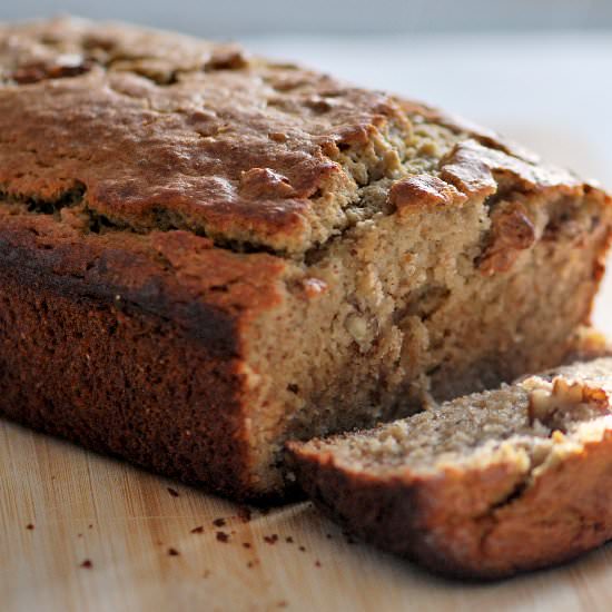 Maple Banana Bread Loaf