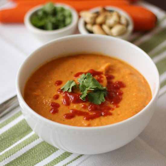 Carrot Coconut Soup