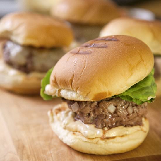 Bison Sliders with Special Sauce