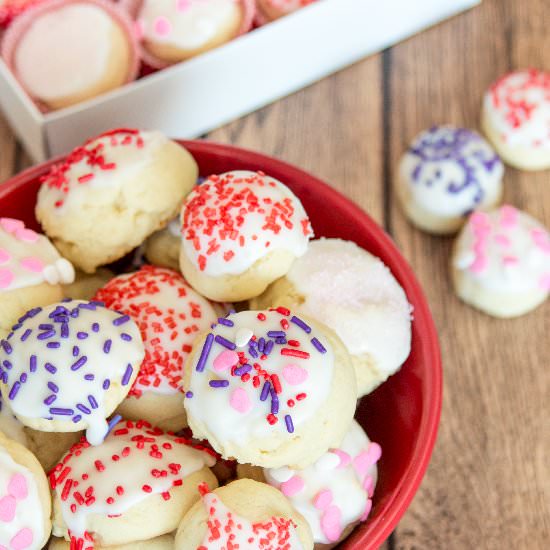 Valentine Italian Cookies