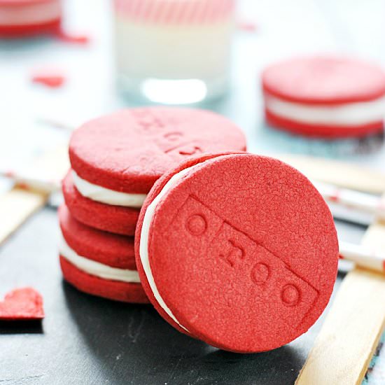 Red Velvet Oreos