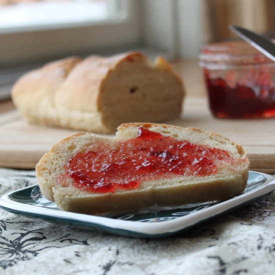 Fresh Italian Bread from Scratch