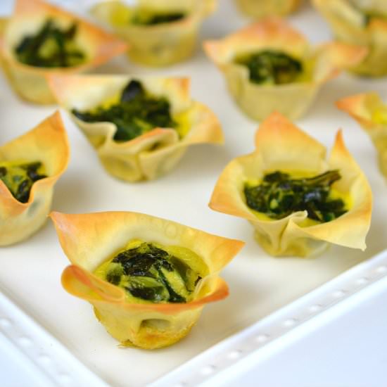 Gai Lan Egg Cups