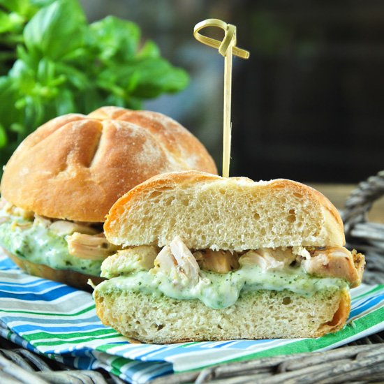 Chicken & Pesto Sandwich