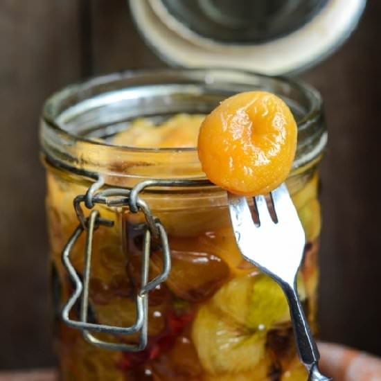 Sugar Free Sweet and Sour Apricots