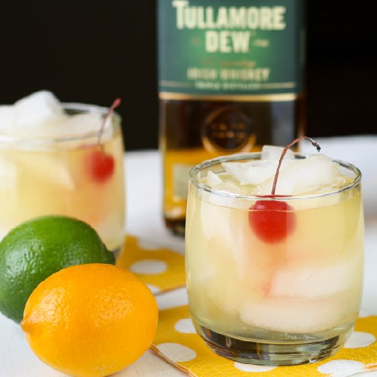 Meyer Lemon Whiskey Sours