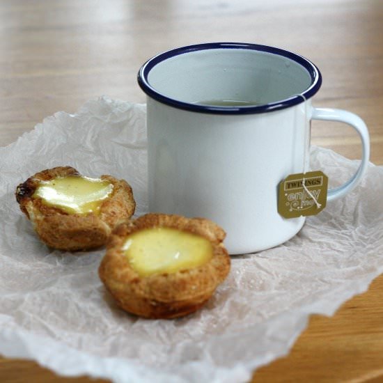 Rustic Egg Custard Tarts