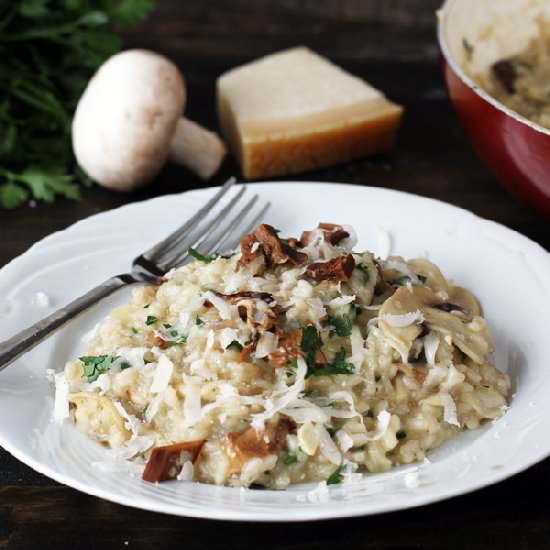 Mushroom Risotto