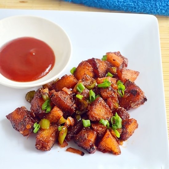 Chilli Idli Fry