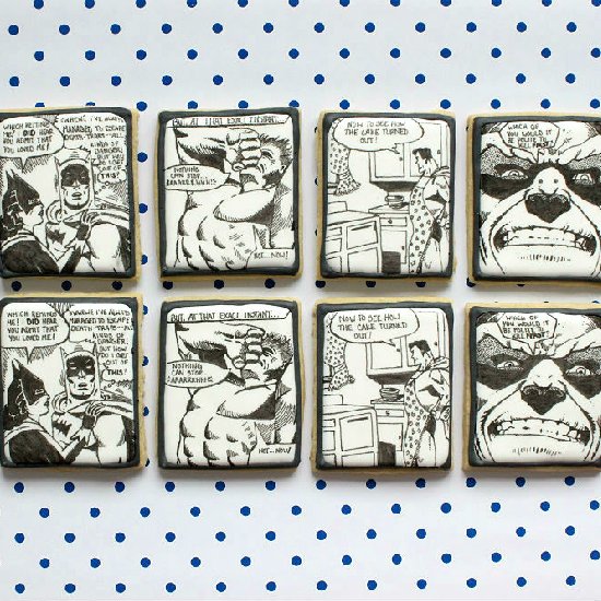 Comic Cookies