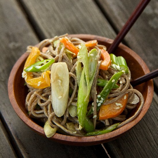 Sesame Peanut Noodles