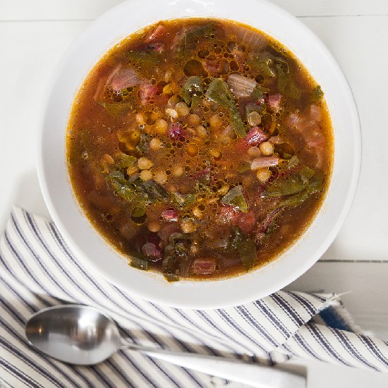 Swiss Chard and Lentil Soup