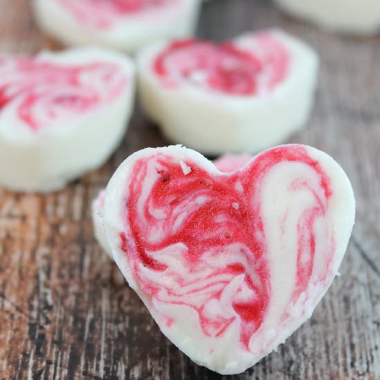 Cranberry White Chocolate Fudge