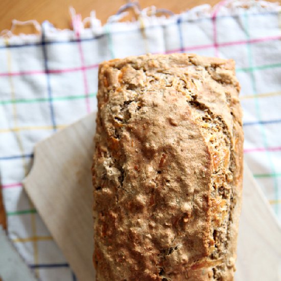 Cheddar & Herb Beer Bread