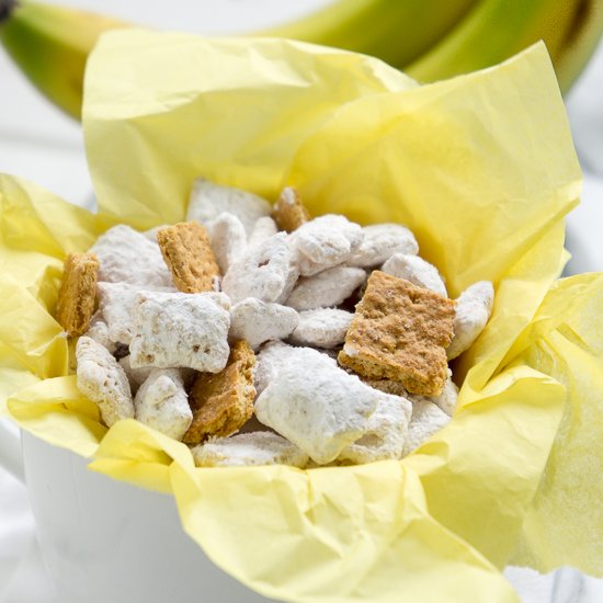 Banana Cream Pie Muddy Buddies